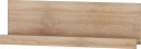 Мебель EMAX 22, полка маленькая, дуб Сонома светлый