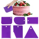 НАБОР ШПАТУЛ-ДЕКОРАТОР ДЛЯ ТОРТА ШПАТУЛЫ ИЗ 6 ШТ.