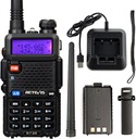 Двухдиапазонная рация Retevis RT5R с FM-радио, радио для любителей (1 шт.)