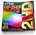 10x DYSKIETKI TDK MFD-2HD FDD 1.44MB 3,5&quot; EAN (GTIN) 4902030060503