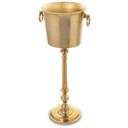 Высокий охладитель Золотой контейнер для льда для шампанского