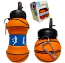 Спортивная бутылка Складная бутылка для воды в форме баскетбольного мяча