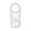 Геометрическая линейка Многофункциональная геометрическая линейка