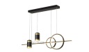 ПОДВЕСНОЙ СВЕТИЛЬНИК НАД СТОЛОМ, ЧЕРНЫЙ, 100СМ, 61ВТ, 3 ЦВЕТА СВЕТА