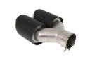 DOUBLE EMBOUT SILENCIEUX 2X101MM ENTRÉE 65MM CARBONE GAUCHEphoto 9