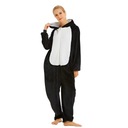 Комбинезон-пижама кигуруми, маскировка черного хаски, размер M: 145–155 см