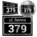 Адрес Таблица 32x21 Сэмплекс номера улицы Дибонд