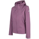 Женская куртка софтшелл 4F светло-фиолетовая L