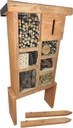 Домик для насекомых XXXXL БОЛЬШОЙ H=83см Деревянный ящик пчела-бабочка MIX COLOR