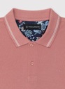 Zestaw 3 t-shirtów polo granatowy, niebieski, różowy PAKO LORENTE XL Wzór dominujący bez wzoru