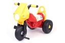 Трехколесный велосипед - Мотор HARY - красный и желтый