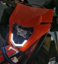 ФАРА KTM 2007-2025 ОБТЕКАТЕЛЬ ФАРА СВЕТОДИОДНЫЕ CROSS ENDURO KTM EXC SX TPI  фото 11