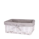 Плетеная корзина с материалом для хранения