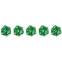 НАБОР ИЗ 5 КУБИКОВ ДЛЯ РПГ D20, ДВАДЦАТЬСТОРОННИЕ КУБИКИ «ЯСКОВАЯ КРЕПОСТЬ»