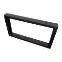 НОЖКА, НОЖКИ, ПОЛОЖКИ ЛОФТОВОГО КОМОДА 40х23, профиль 4х2 черный