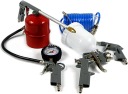 НАБОР КРАСКИ 5 ЭЛЕМЕНТОВ ПИСТОЛЕТ ШЛАНГ МАНОМЕТР