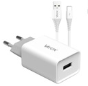 СЕТЕВОЕ ЗАРЯДНОЕ УСТРОЙСТВО USB + КАБЕЛЬ USB ТИПА C 1 М VAYOX VA0051C