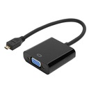 Adapter Konwerter z Micro HDMI do VGA D-Sub
