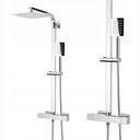 ZESTAW PRYSZNICOWY KOLUMNA NATRYSKOWA Z TERMOSTATEM ARMATURA DO PRYSZNICA