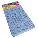 СИЛИКОНОВАЯ ФОРМА ШОКОЛАДНЫЕ ЦИФРЫ ТОРТ БУКВЫ С ДНЕМ РОЖДЕНИЯ 702