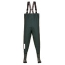 Вейдерсы Молодежные вейдерсы 3Kamido, брюки с резиновыми сапогами, зеленые, размер 37