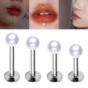 Piercing de acero inoxidable Labret para labio, 10 piezas, hecho a mano,