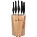 БЛОК ZWIEGER HEVEA С НАБОРОМ ИЗ 5 НОЖЕЙ