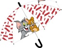 TOM JERRY PRZEŹROCZYSTA PARASOLKA PARASOL WB