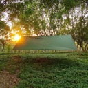 TARP водонепроницаемый термоизолирующий кемпинговый тент 3 3 м с солнцезащитным козырьком