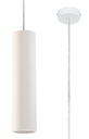 ELEGANCKA LAMPA WISZĄCA CERAMICZNA DEXTER BIAŁA