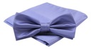 Мужской галстук-бабочка и нагрудный платок - Alties - Цвет вереска