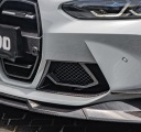 KARBONOWE ДЕФЛЕКТОРИ ПОВІТРЯ ПЕРЕДНЬОГО БАМПЕРА BMW G80 G81 G82 G83 SQ СТИЛЬ  (16181422014) фото min 8