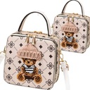 ЖЕНСКАЯ СУМКА, СУМКА НА ПЛЕЧЕ, МАЛЕНЬКИЙ МИШКА ТЕДДИ, МИШКА ТЕДДИ, ЦВЕТ