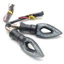 LUCES DIRECCIONALES 12X DIODO LUMINOSO LED MOTOCICLETA QUAD STRZALKI 2 PIEZAS 