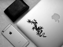 STICKER NA CAR HELMET LAPTOP BICYCLE FENCE DRAGON 24 X 9,7 CM  photo 7