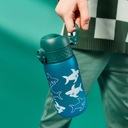 Butelka Bidon na wodę dla dzieci szkolny przedszkolny Shark rekin 0,35 l