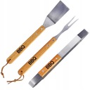 НАБОР АКСЕССУАРОВ ДЛЯ БАРБЕКЮ СТАЛЬ + ДЕРЕВО