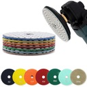 НАБОР ИЗ 7 АЛМАЗНЫХ ДИСКОВ ДЛЯ ВЛАЖНОГО ШЛИФОВАНИЯ ТОЧКИ POGREEN, РАЗЛИЧНЫЕ МАРКИ