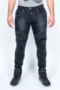 SPODNIE MOTOCYKLOWE JEANSY Z KEVLAREM RYPARD CLASSIC BLACK/3XL
