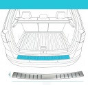 ЗАХИСТ ПОРОГУ БАГАЖНИКА VW T-ROC 2017-2025 СТАЛЬ НЕРЖАВІЙКА ЗАХИСТ  фото 7