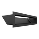 РЕШЕТКА ВЕНТИЛЯТОРА КАМИН LUFT 9X40 ЧЕРНЫЙ SLIM