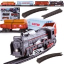 ПОЕЗД Паровоз комплект TRAIN FREIGHT CARS
