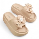 ТАПОЧКИ ЖЕНСКИЕ РЕЗИНОВЫЕ С БАНТОМ APIS 38/39