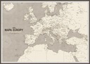 Карта Европы и Средиземноморья – туристическая «жемчужина»