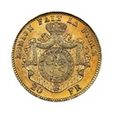 Złota moneta 20 franków Producent nieakredytowany
