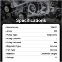 NEUF ALTERNATEUR HONDA 135Aphoto 10