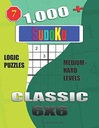 1,000 + Calcudoku sudoku 8x8: Logic puzzles medium - hard levels