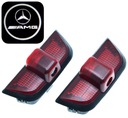 Mercedes Benz C-Class W204 Logo Lrojektor do DRZWI