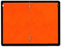 Табличка ADR TIR сломанная, большая, 300x400