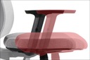 Kancelárske kreslo HAGER sivé s nastaviteľnou bedrovou časťou Typ otočná stolička